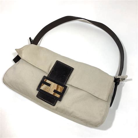 fendi baguette bag cream|Fendi korea baguette bag.